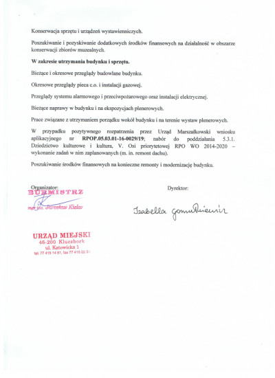 Program kadencyjnego działania Muzeum, s.4