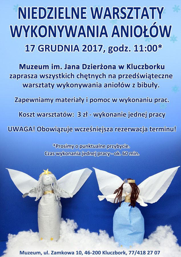 17 grudnia 2017 - Warsztaty