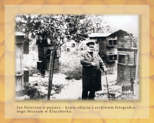 Jan Dzierżon w pasiece