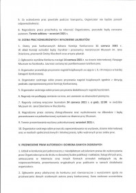 Regulamin konkursu, cz. 2