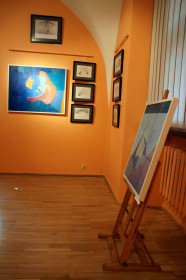 "Róża wiatrów" - fragment ekspozycji