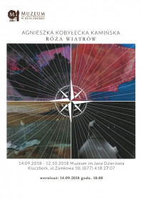 Róża wiatrów - plakat wystawy