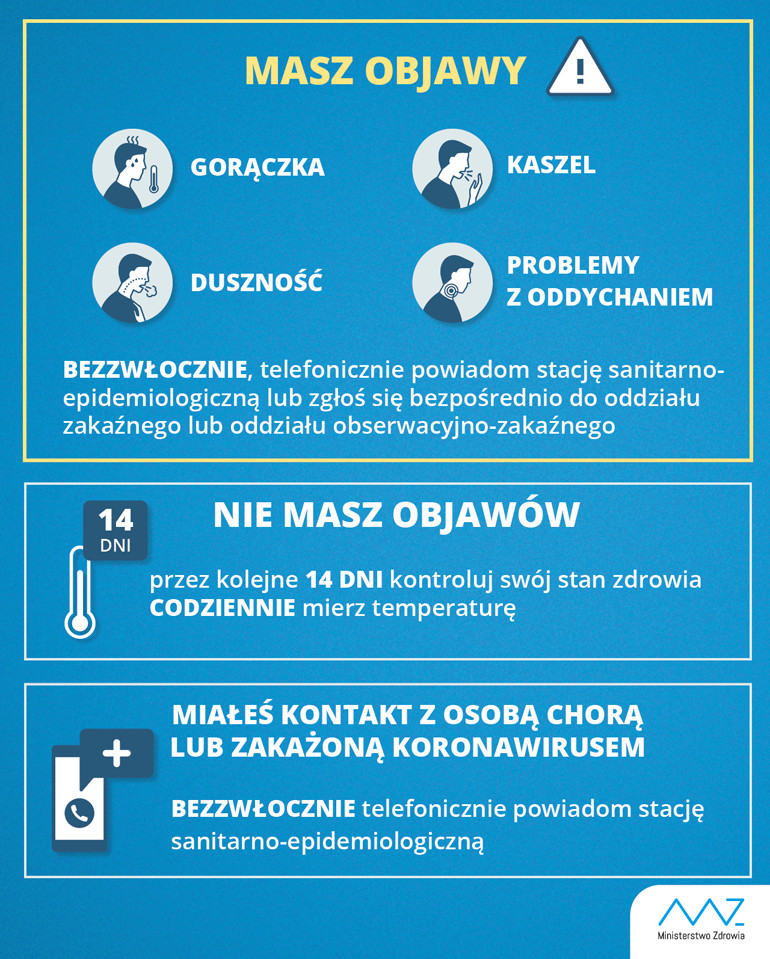 Zalecenia Ministerstwa Zdrowia