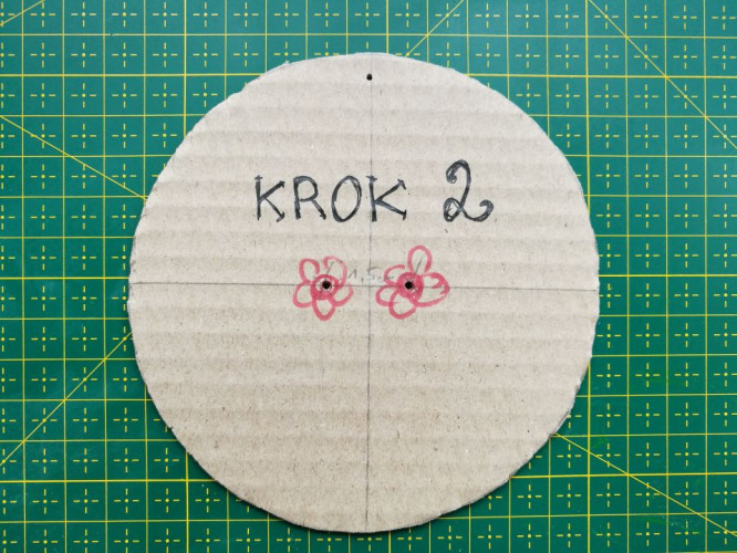 Krok 2 - wyznaczamy dwa otwory