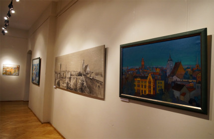 Panoramy Kluczborka - fragment ekspozycji
