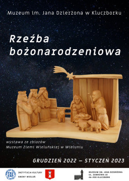 Rzeźba bożonarodzeniowa - plakat ekspozycji