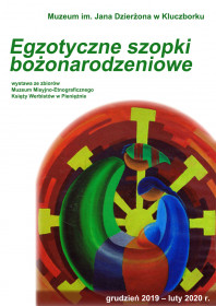 Egzotyczne szopki bożonarodzeniowe - plakat wystawy