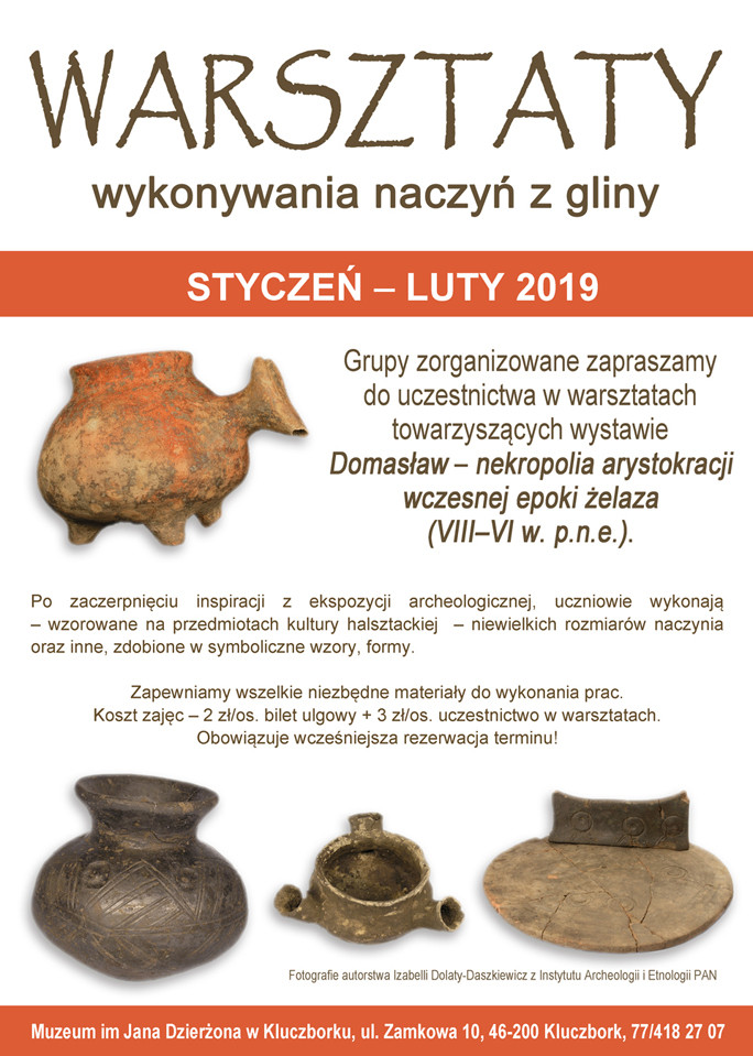 Warsztaty wykonywania naczyń z gliny