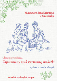 Zapomniany urok kuchennej makatki - plakat wystawy